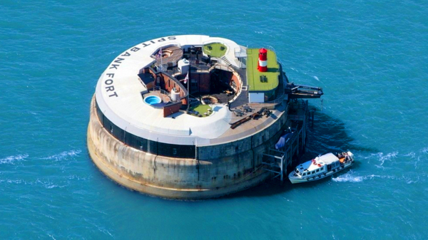 Großbritannien Spitbank Fort Foto Spitbank Fort